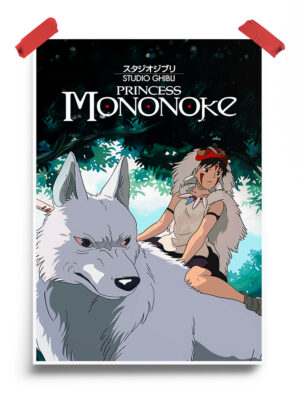 Princess Mononoke anime Poster