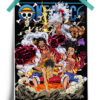 One Piece | Luffy all forms anime Poster