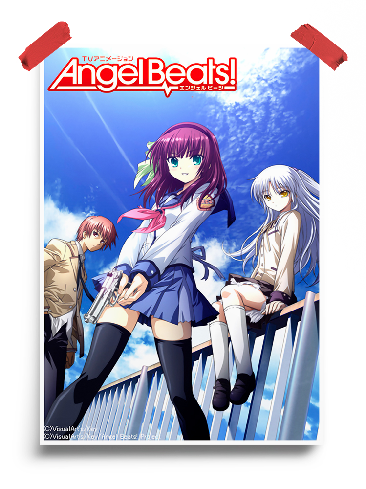 Angelbeats anime Poster