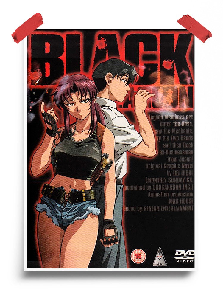 Black Lagoon anime Poster