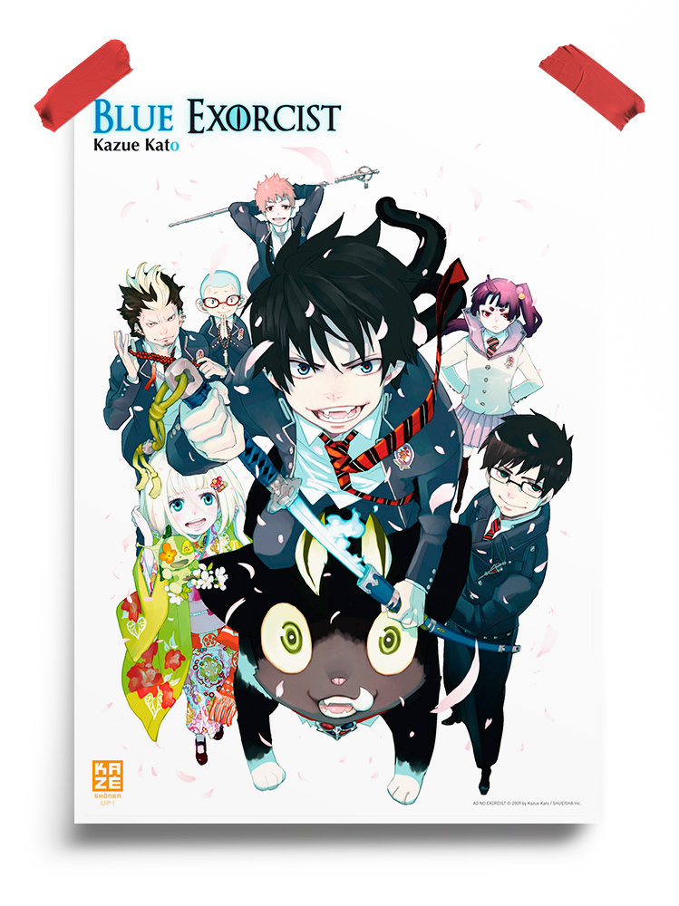 Blue Exorcist anime Poster