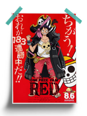 One Piece | RED anime Poster