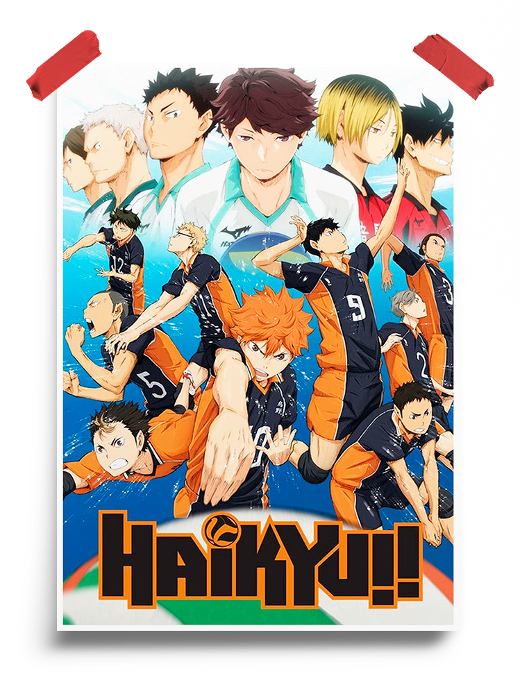 Haikyu anime Poster