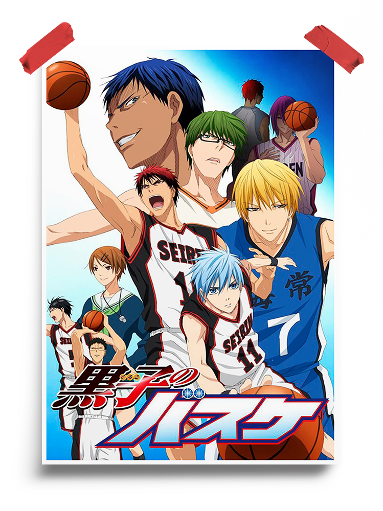 Kuroko's Basketball anime Poster