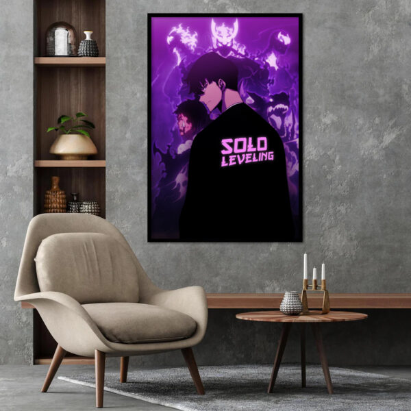 Solo Levelling-Shadow Soldiers Metal Poster