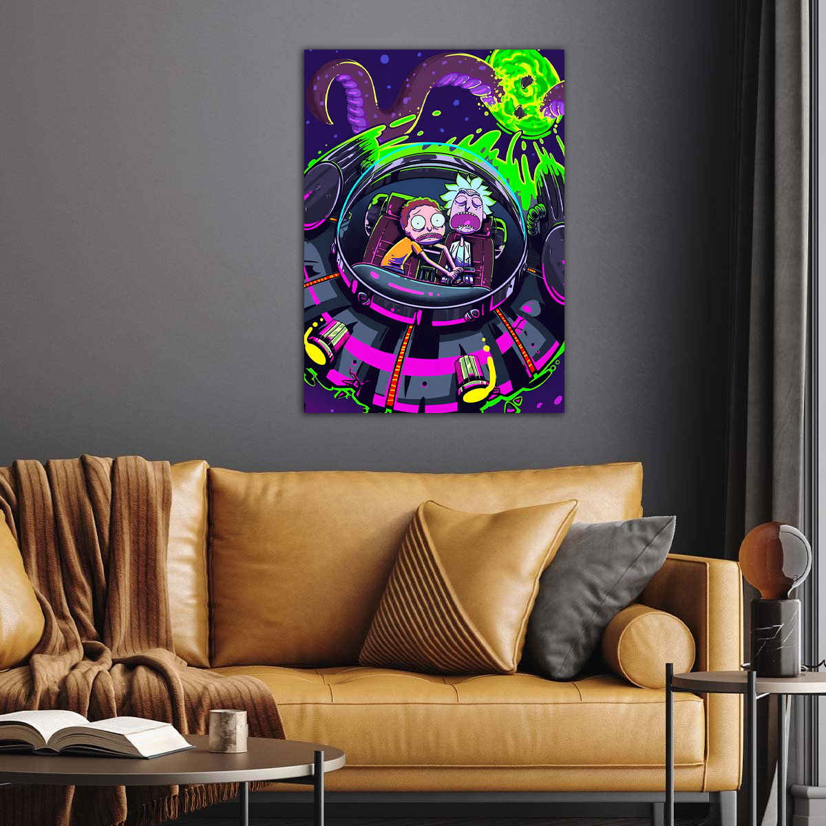 Space Creatures - Rick and Morty Poster