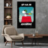 Up for an adventure Peanuts Poster
