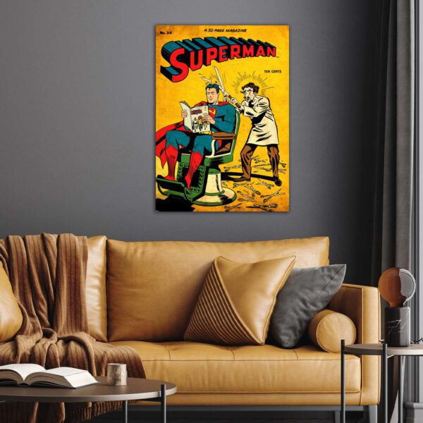DC Comics : Superman Haircut Poster