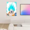 Dragon Ball | Retro Blue Goku & Vegeta anime Poster