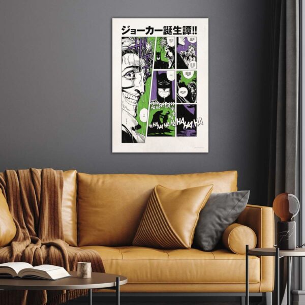 DC Comics Batman & Joker Manga Poster