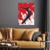 Marvel Comics Flying Spider Man Poster
