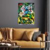 Marvel Comics Whumpf Captain America Poster