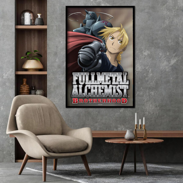 Fullmetal Alchemist Brotherhood Official Poster