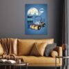 DC Comics Bat Mobile Chibi Poster