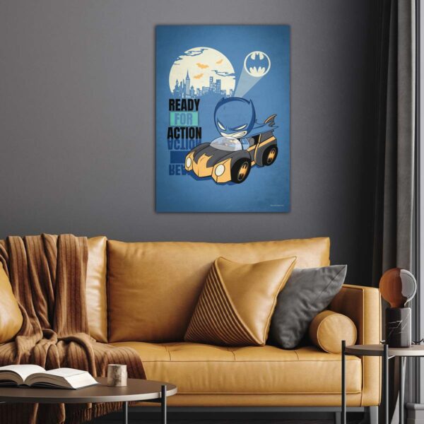 DC Comics Bat Mobile Chibi Poster