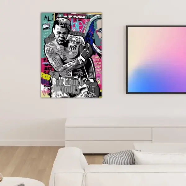 Boxing Mohammad Ali Poster