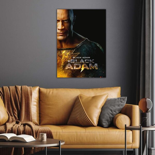 DC Comics Black Adam Dwayne Johnson Poster