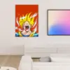 Dragon Ball | Angry Red Goku anime Poster