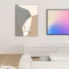 Love Modern Art Poster