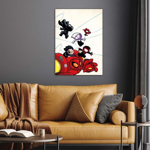 Marvel Comics Spider Man Gang Poster