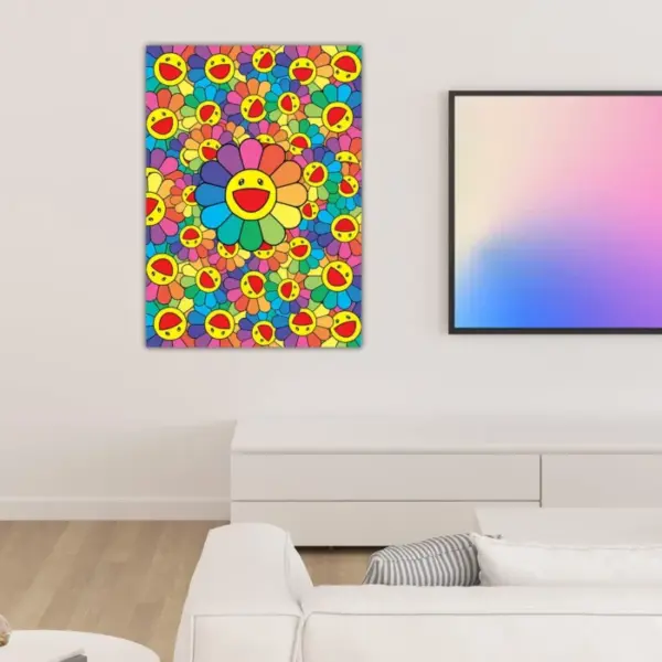 Mukrame Sun Flowers Poster