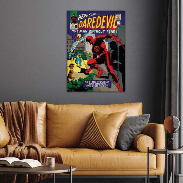 Marvel : Daredevil Vintage Comics Poster
