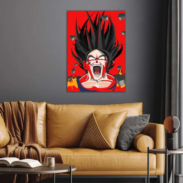Dragon Ball | Goku Rage anime Poster
