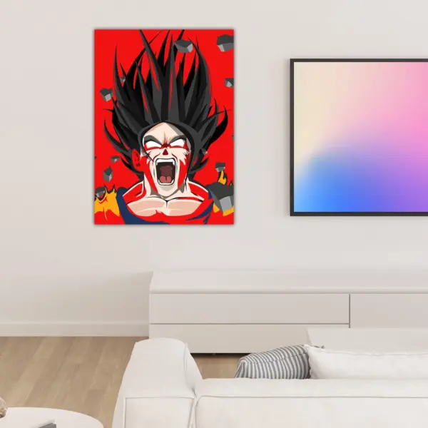 Dragon Ball | Goku Rage anime Poster