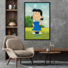 Lucy Snoopy Show Peanuts Poster