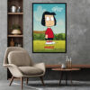 Marcie Snoopy Show Peanuts Poster