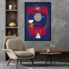 Mission to the Dark Moon Peanuts Poster