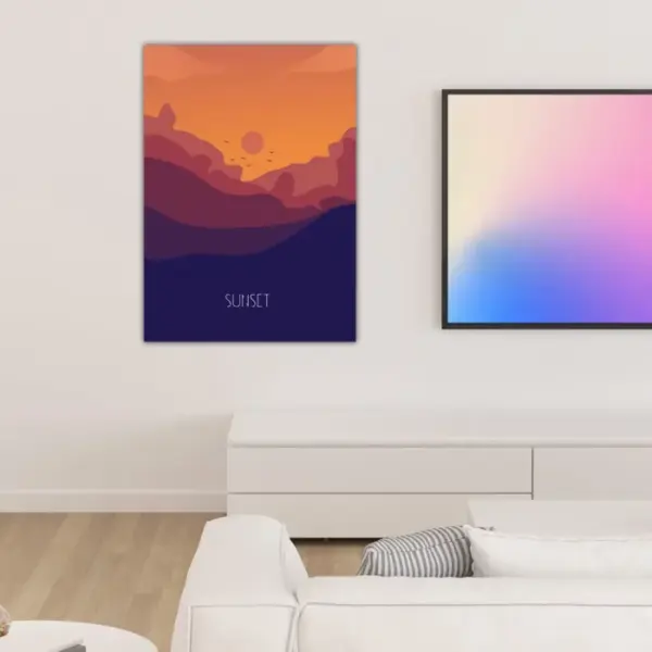 Sunset fantasy Poster