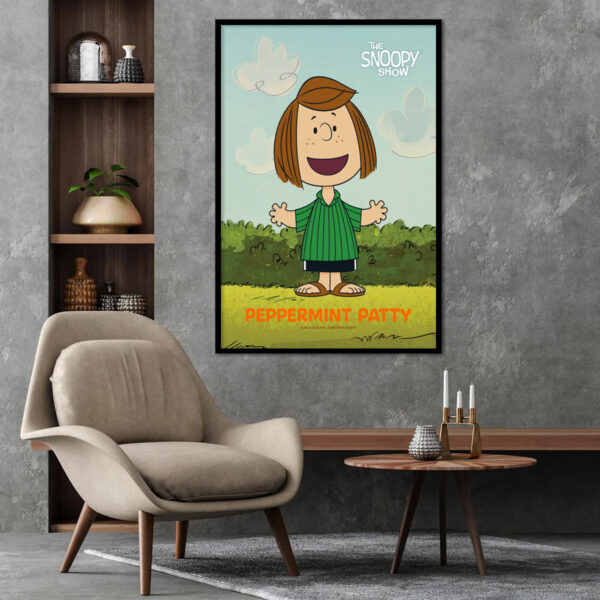 Patty Snoopy Show Peanuts Poster