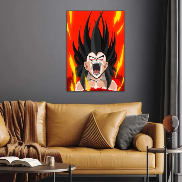 Dragon Ball | Prince Vegeta Rage anime Poster