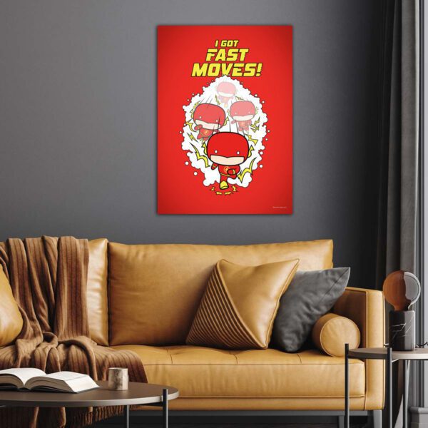 DC Comics : Fast Moves Flash Poster