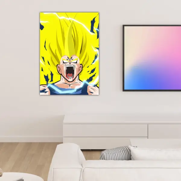 Dragon Ball | Prince Vegeta Super Saiyan anime Poster