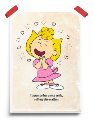 Sally quote Peanuts Poster