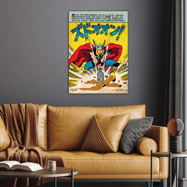 Marvel : Smash Thor Poster