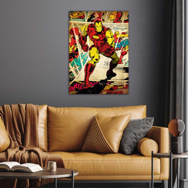 Marvel : Vintage Iron Man Poster