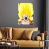 Dragon Ball | Goku X4 anime Poster