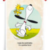 Snoopy quote Peanuts Poster