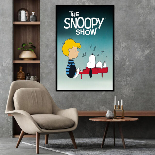 The Snoopy Show Music Peanuts Poster