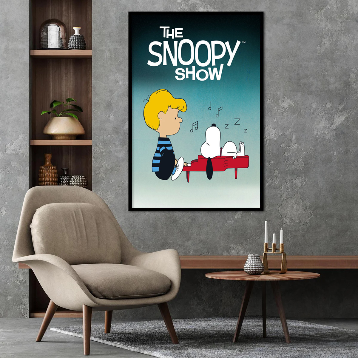 The Snoopy Show Music Peanuts Poster