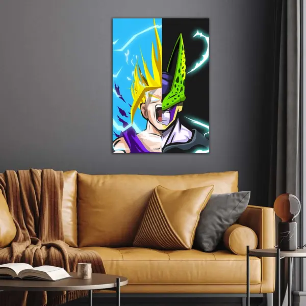 Dragon Ball | Goten x Cell anime Poster