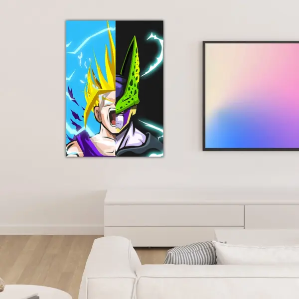 Dragon Ball | Goten x Cell anime Poster