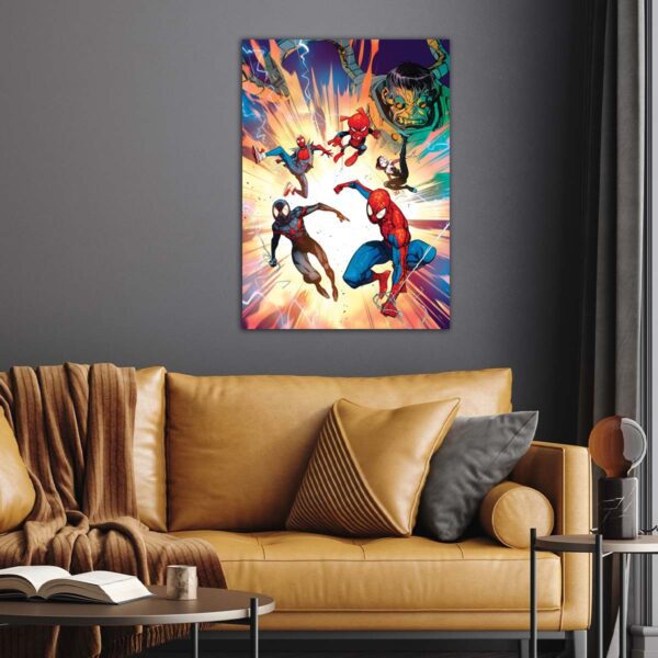 Marvel Comics Spider Verse Team Poster