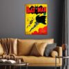 DC Comics Batman and Robin Vintage Poster