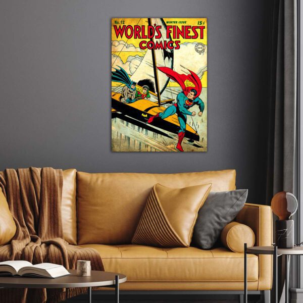DC Comics : Superman and Batman Poster