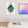 Botanical polygons VI Poster