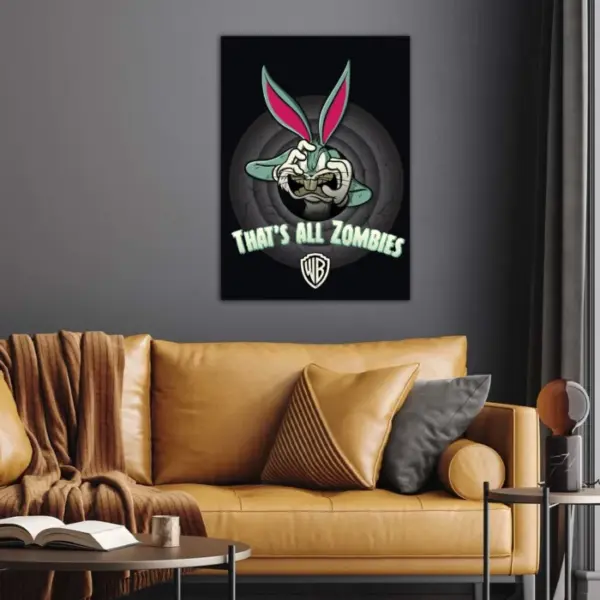 Looney Tunes : Thats all Zombies Poster